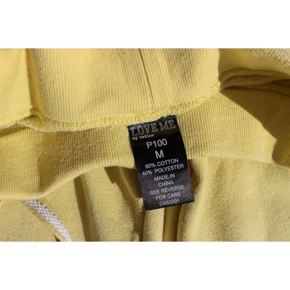 Love Me by Reflex Yellow Jogger Pants Medium - Picture 6 of 9